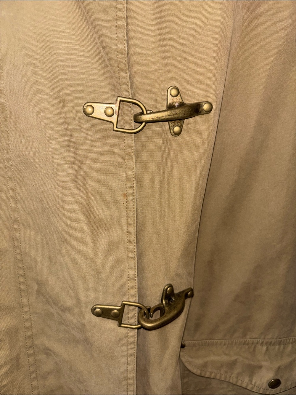 Vintage Rare Polo Ralph Lauren 1980s fireman jacket brown MEDIUM!!! - Picture 4 of 16